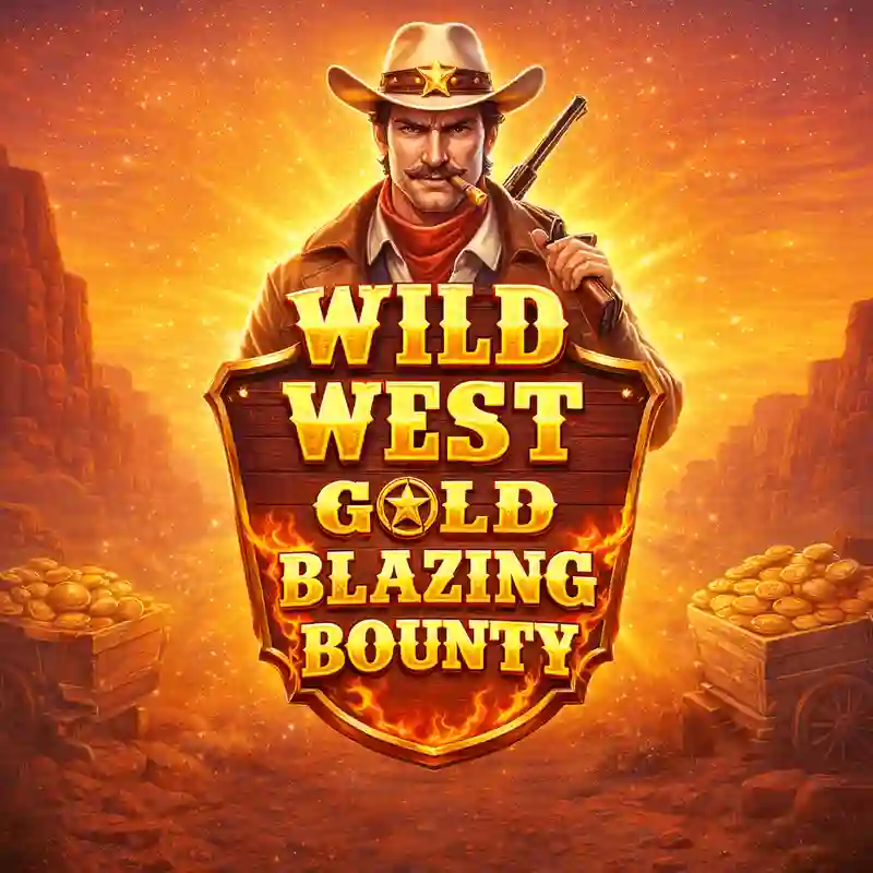 Wild West Gold Blazing Bounty Slot Game Cover